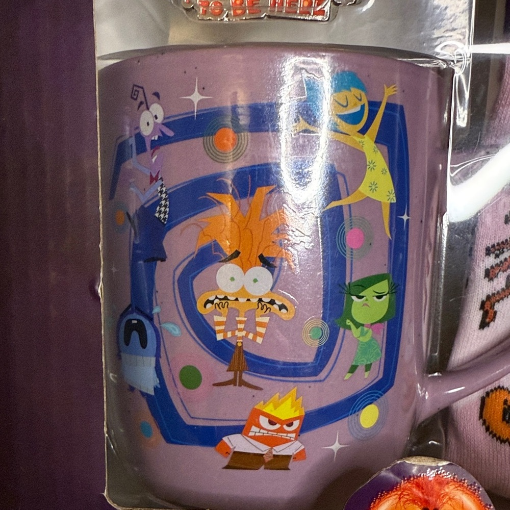Disney Inside Out Mug, socks, and Keychain set. - Picture 3 of 11
